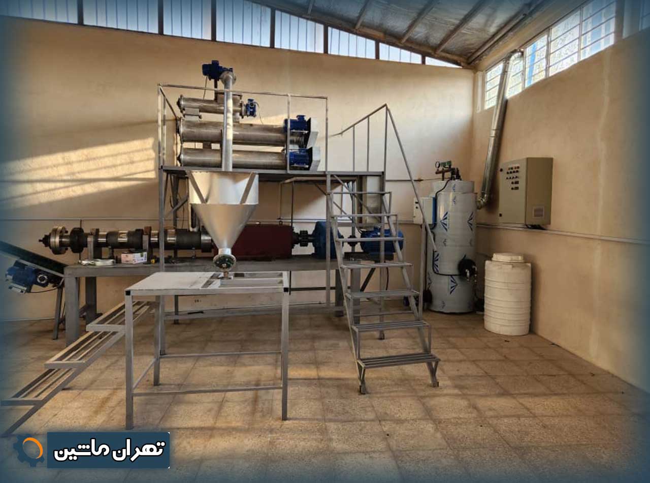 خط تولید غذای سگ و گربه دست دوم