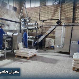 خط تولید برنج مصنوعی دانه بلند صنعتی در ایران