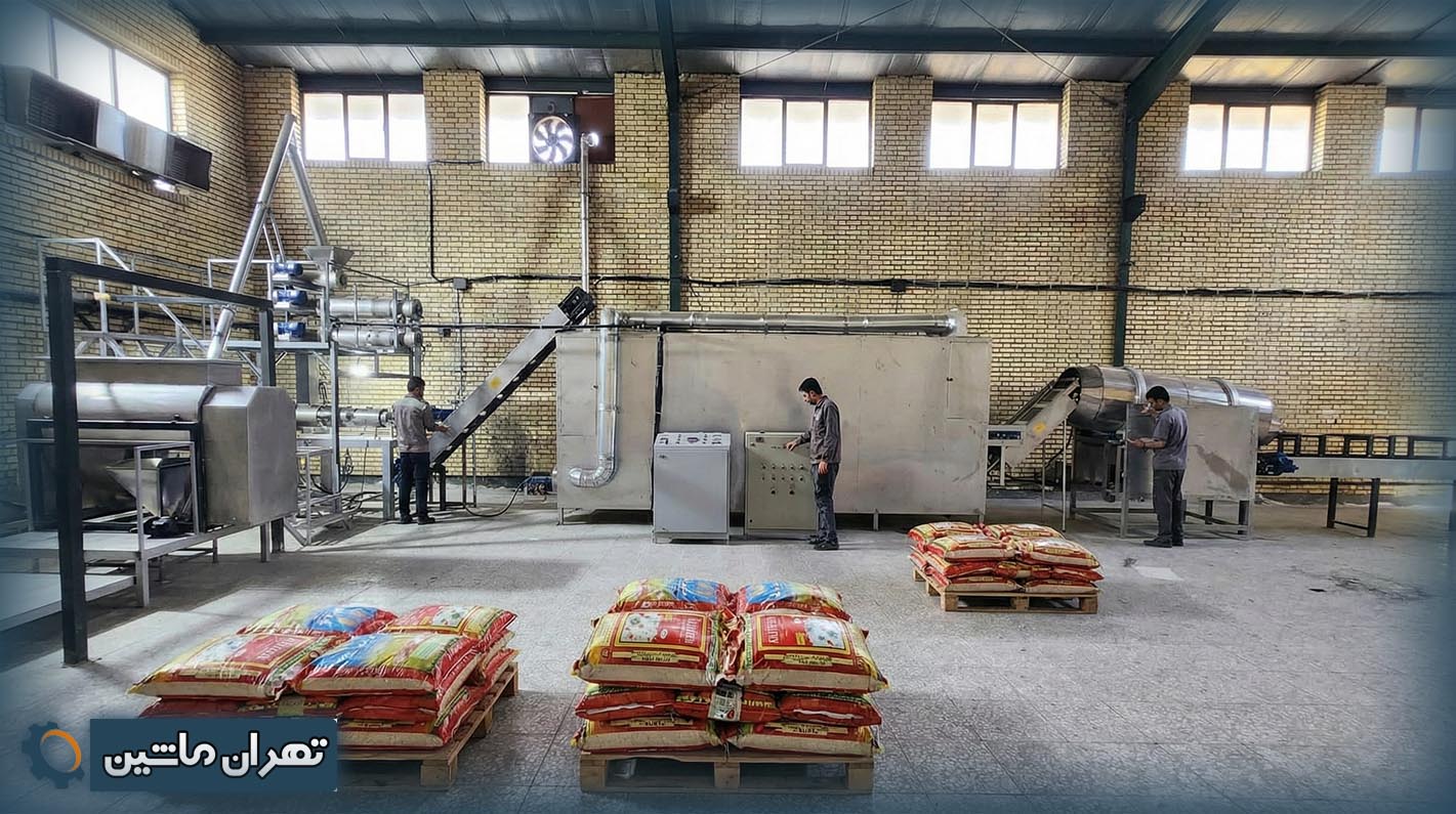 قیمت دستگاه تولید برنج هندی