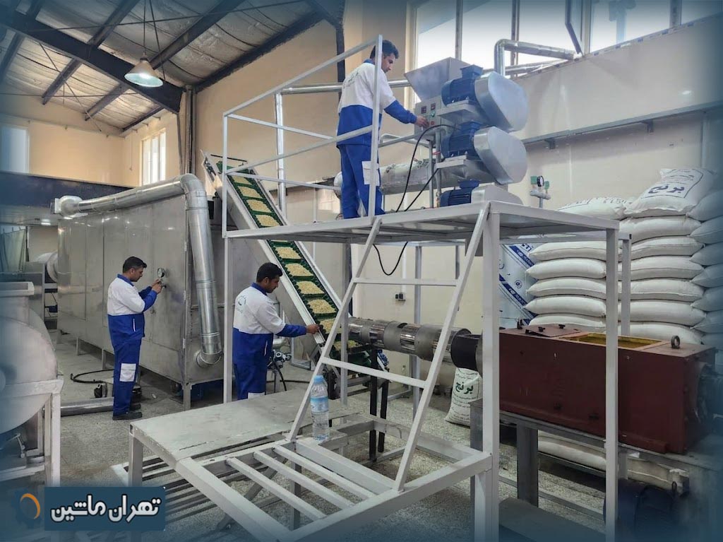 دستگاه تولید برنج سنتزی (مصنوعی) پاکستانی