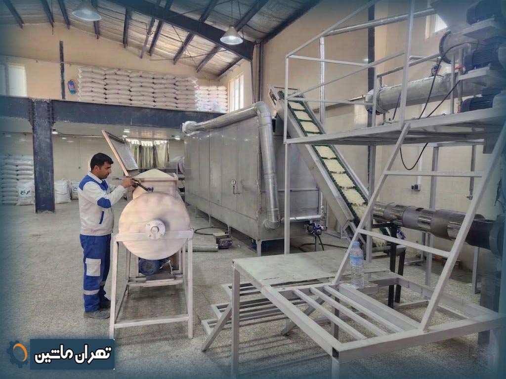دستگاه تولید برنج سنتزی (مصنوعی) پاکستانی